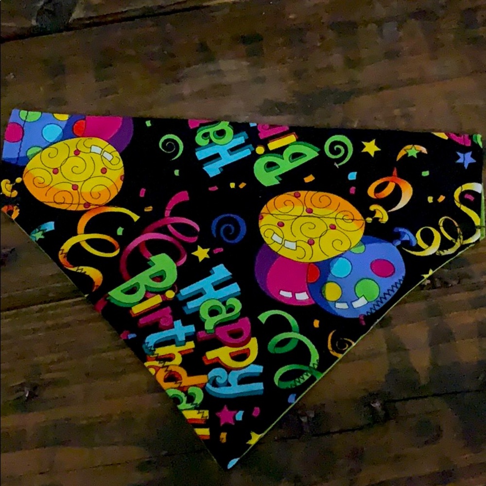 Small over collar dog bandana
